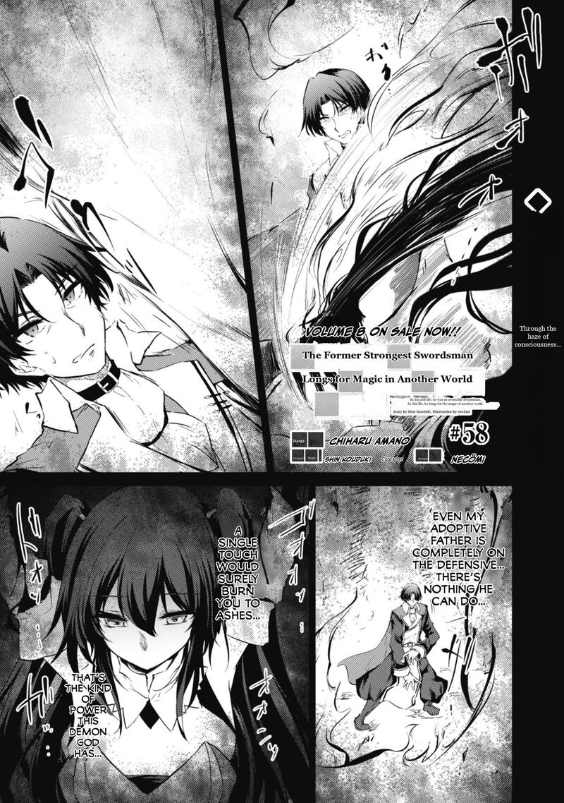 Moto Saikyou No Kenshi Wa Isekai Mahou Ni Akogareru Chapter 58 Page 1