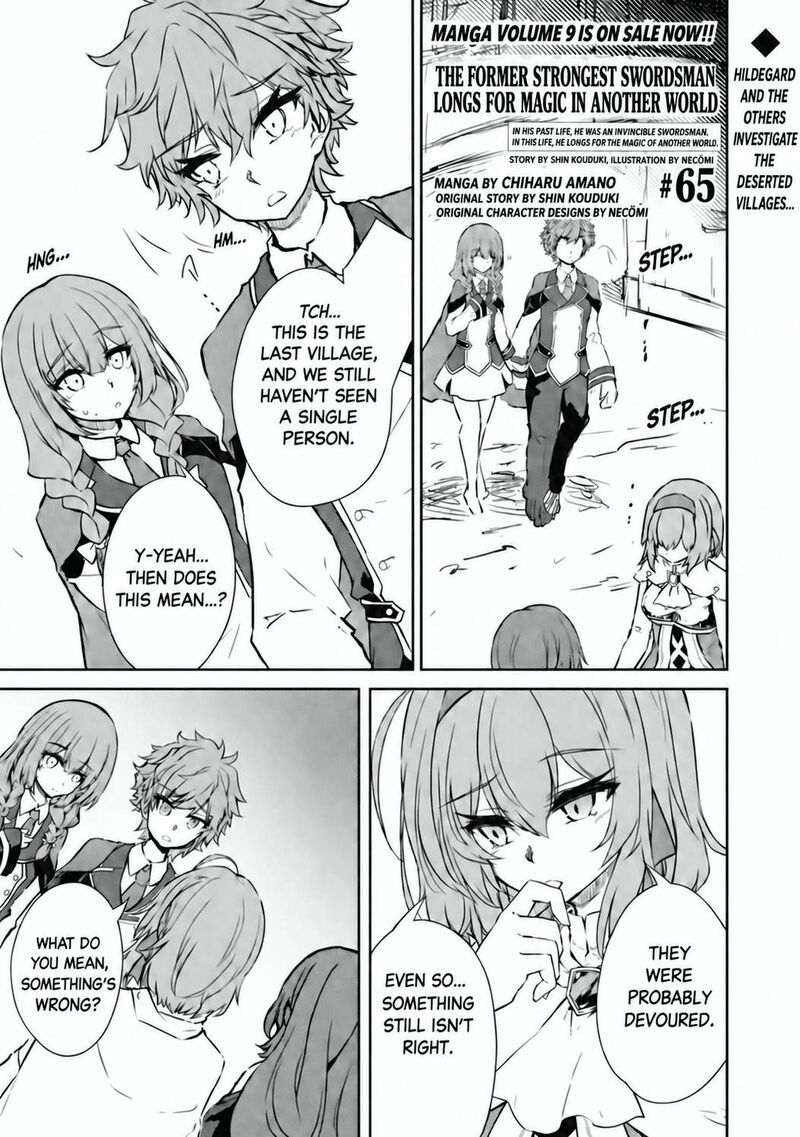 Moto Saikyou No Kenshi Wa Isekai Mahou Ni Akogareru Chapter 65 Page 1