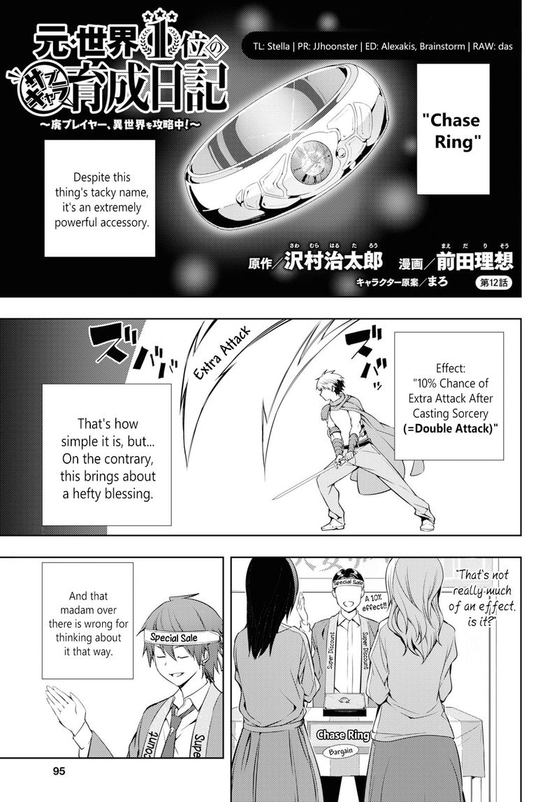 Moto Sekai IchII Subchara Ikusei Nikki Hai Player Isekai Wo Kouryakuchuu Chapter 12 Page 1