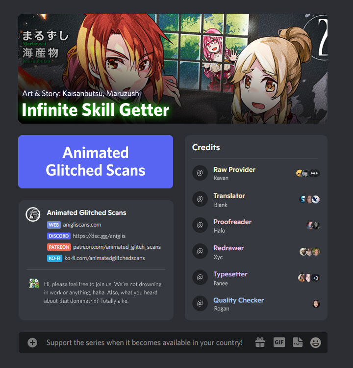 Mugen No Skill Getter Chapter 9 Page 1