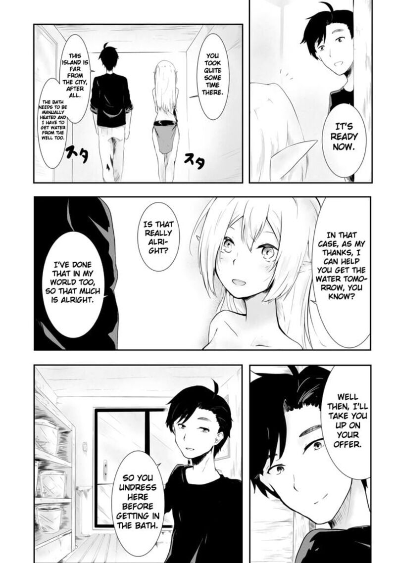 Mujintou De Elf To Kyoudou Seikatsu Chapter 1 Page 19
