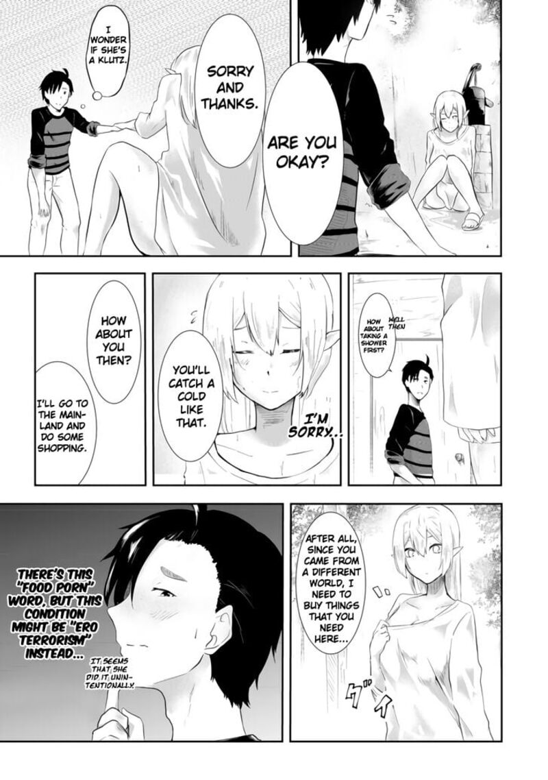 Mujintou De Elf To Kyoudou Seikatsu Chapter 1 Page 34
