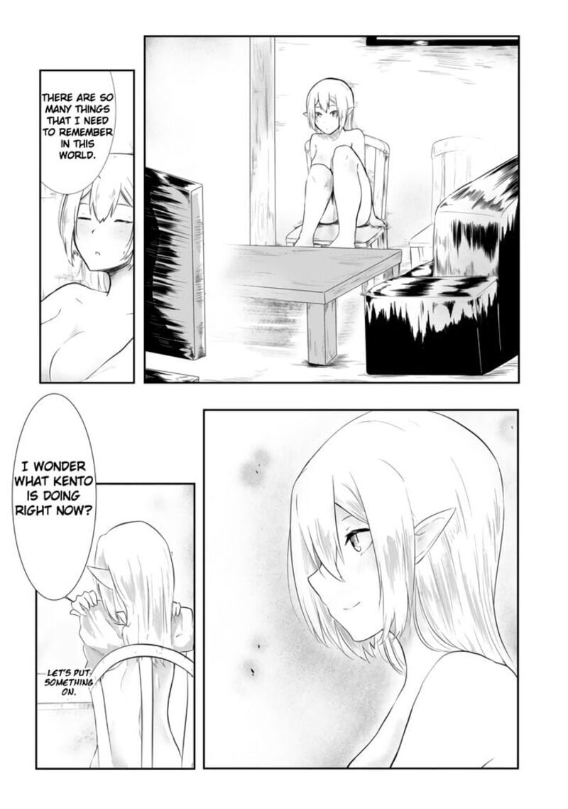 Mujintou De Elf To Kyoudou Seikatsu Chapter 1 Page 38