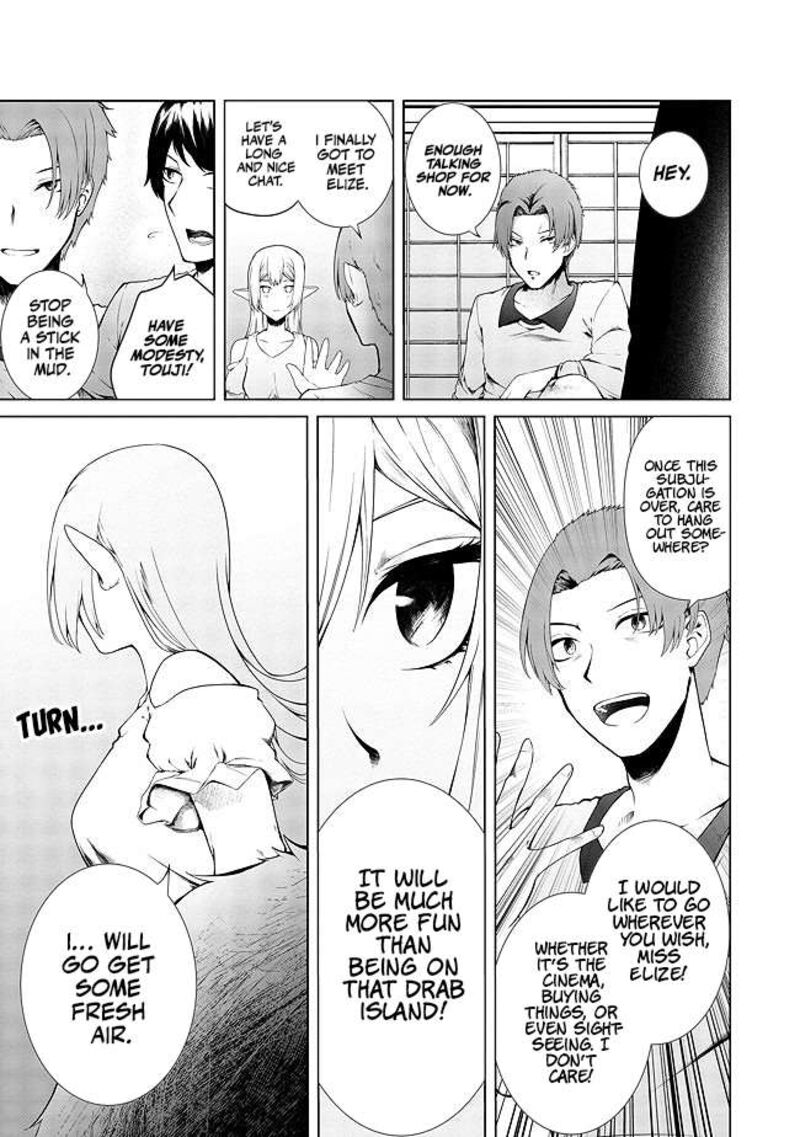 Mujintou De Elf To Kyoudou Seikatsu Chapter 15 Page 22