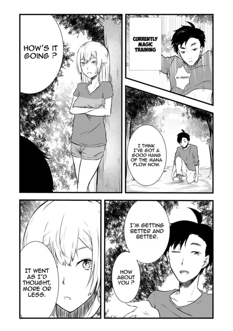 Mujintou De Elf To Kyoudou Seikatsu Chapter 2 Page 34