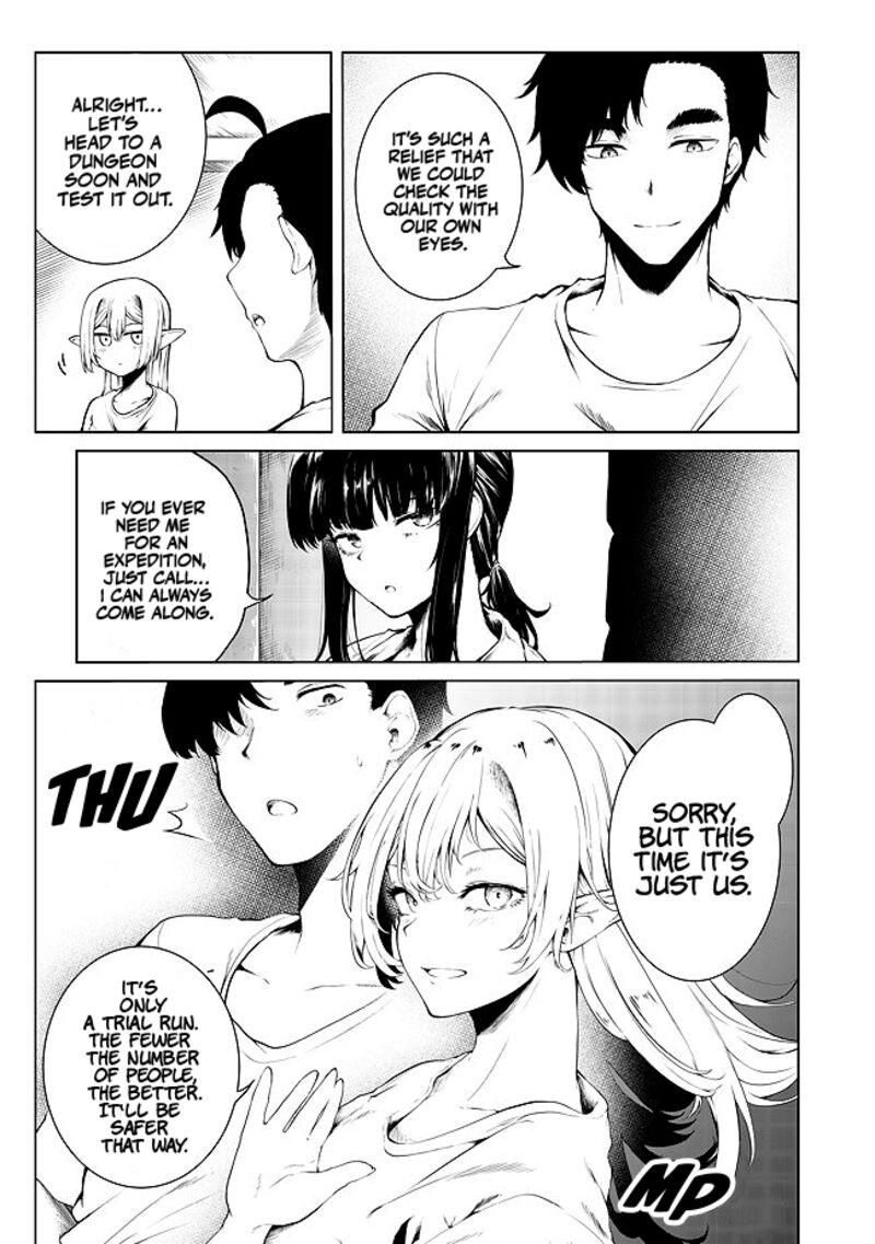 Mujintou De Elf To Kyoudou Seikatsu Chapter 22 Page 9