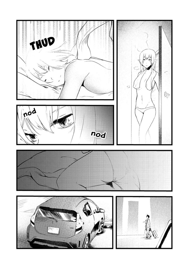 Mujintou De Elf To Kyoudou Seikatsu Chapter 3b Page 9
