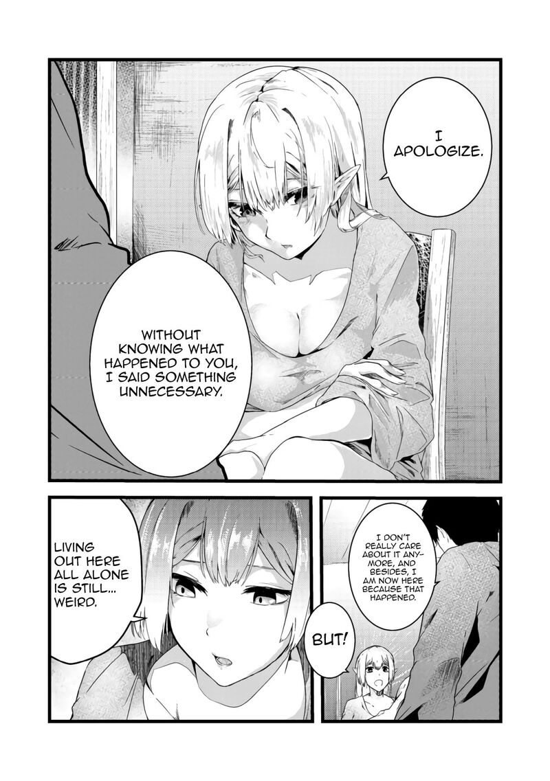 Mujintou De Elf To Kyoudou Seikatsu Chapter 4 Page 35