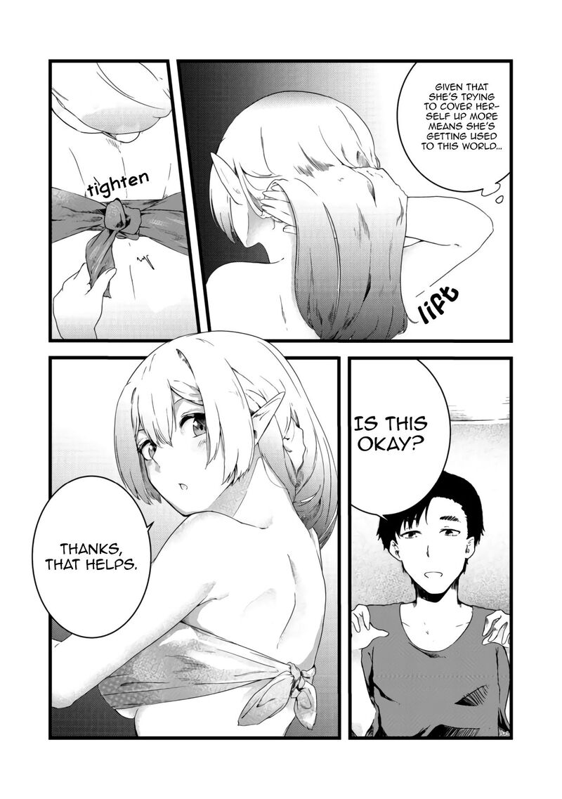 Mujintou De Elf To Kyoudou Seikatsu Chapter 4 Page 4