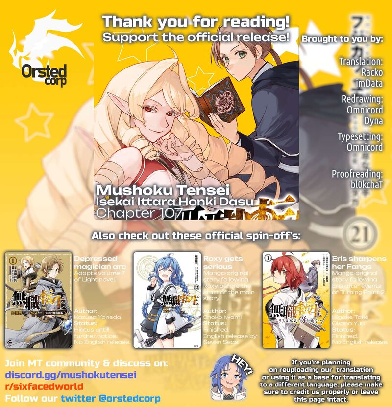 Mushoku Tensei Isekai Ittara Honki Dasu Chapter 107 Page 23