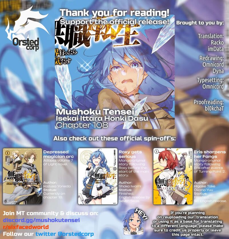 Mushoku Tensei Isekai Ittara Honki Dasu Chapter 108 Page 26