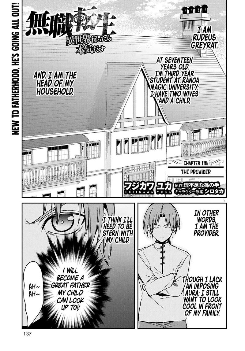 Mushoku Tensei Isekai Ittara Honki Dasu Chapter 118 Page 2