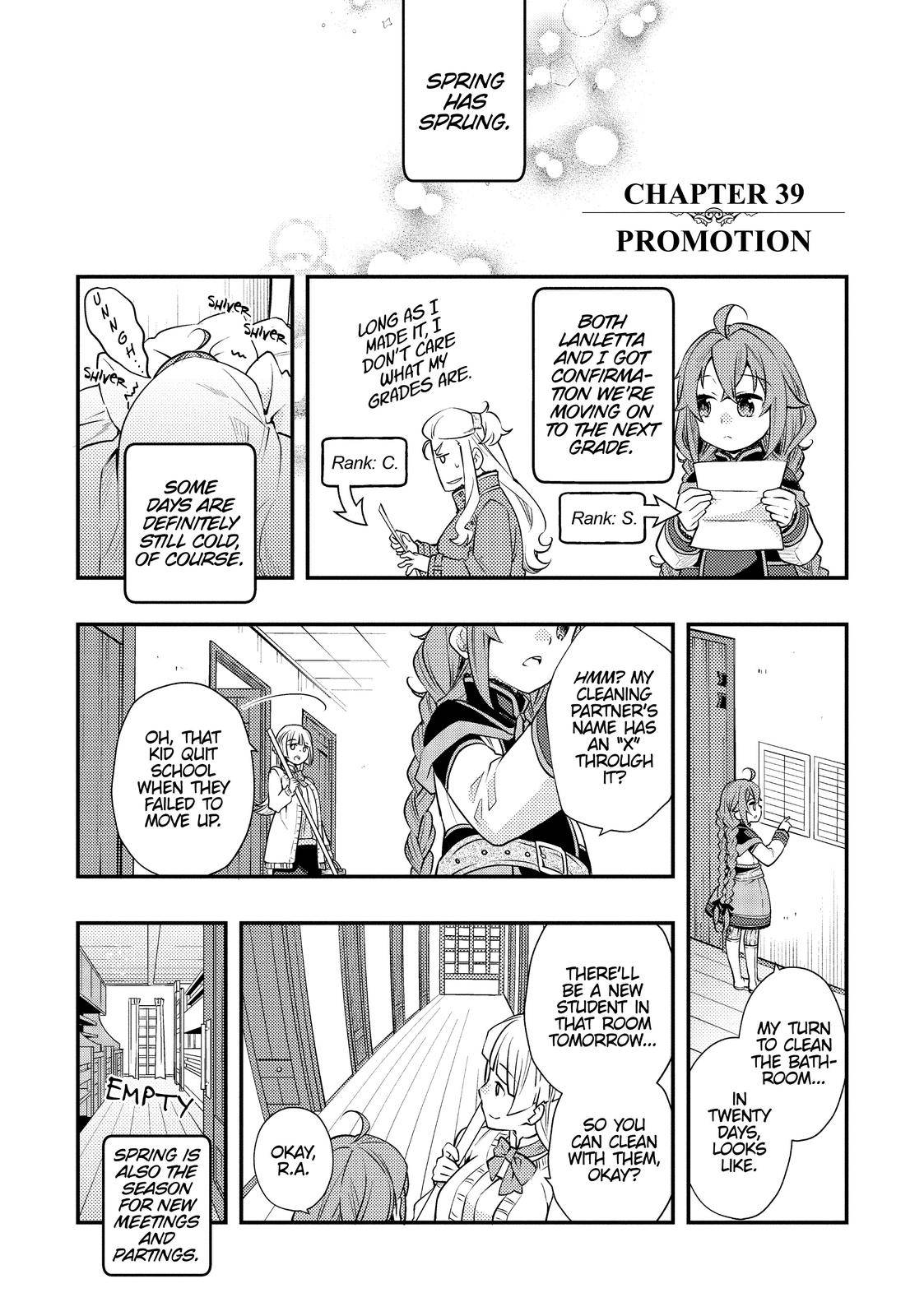Mushoku Tensei Roxy Is Serious Chapter 39 Page 1