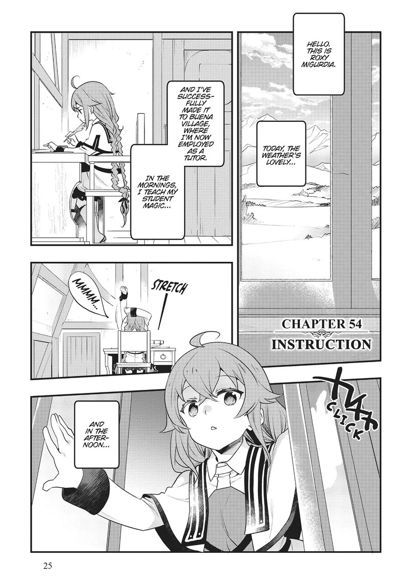 Mushoku Tensei Roxy Is Serious Chapter 54 Page 1