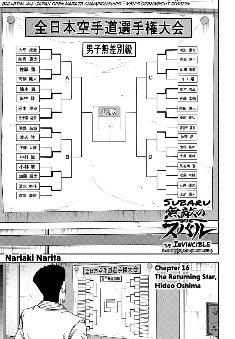 Muteki No Subaru Chapter 16 Page 1