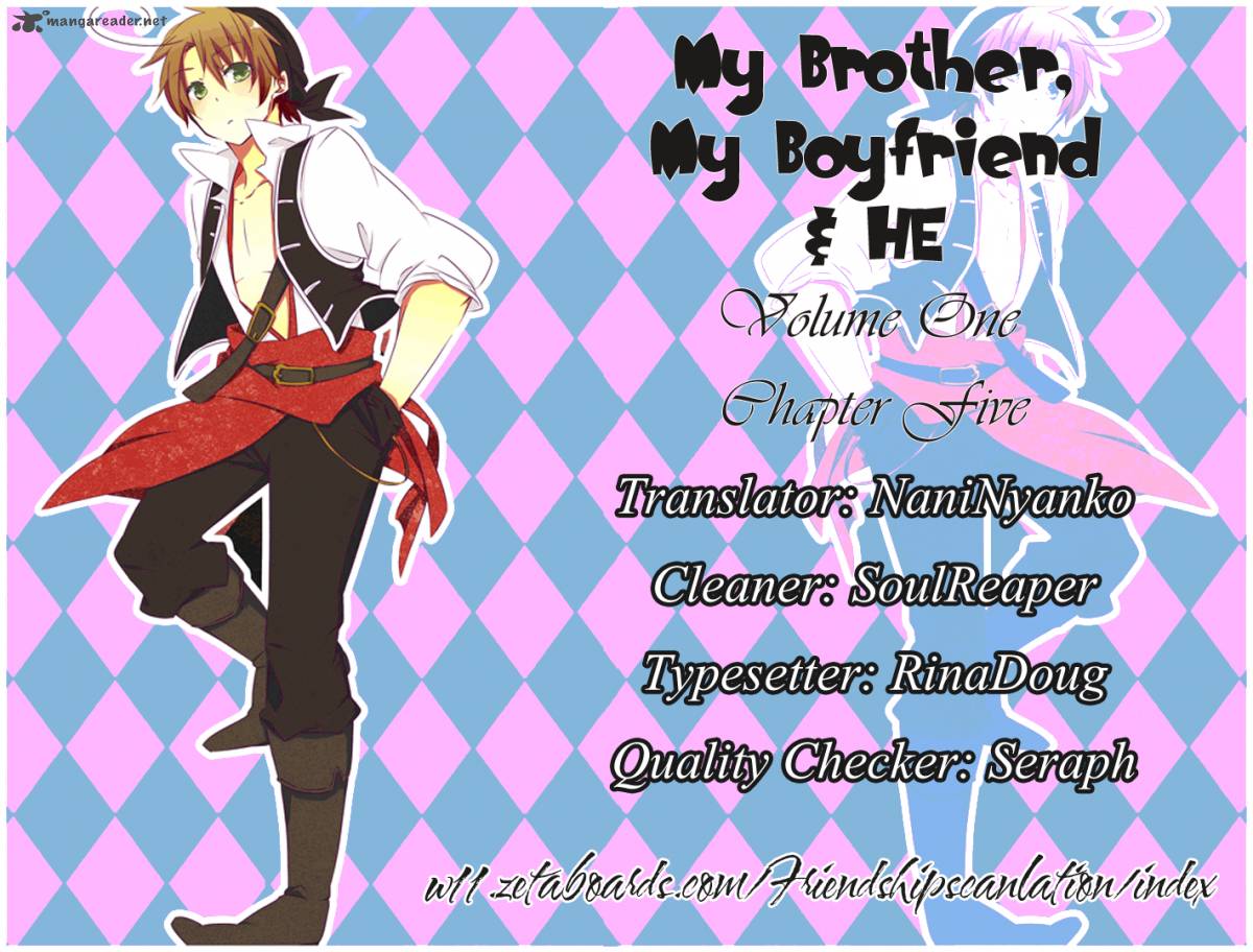 My Brother And Boyfriend And He Chapter 5 Page 3