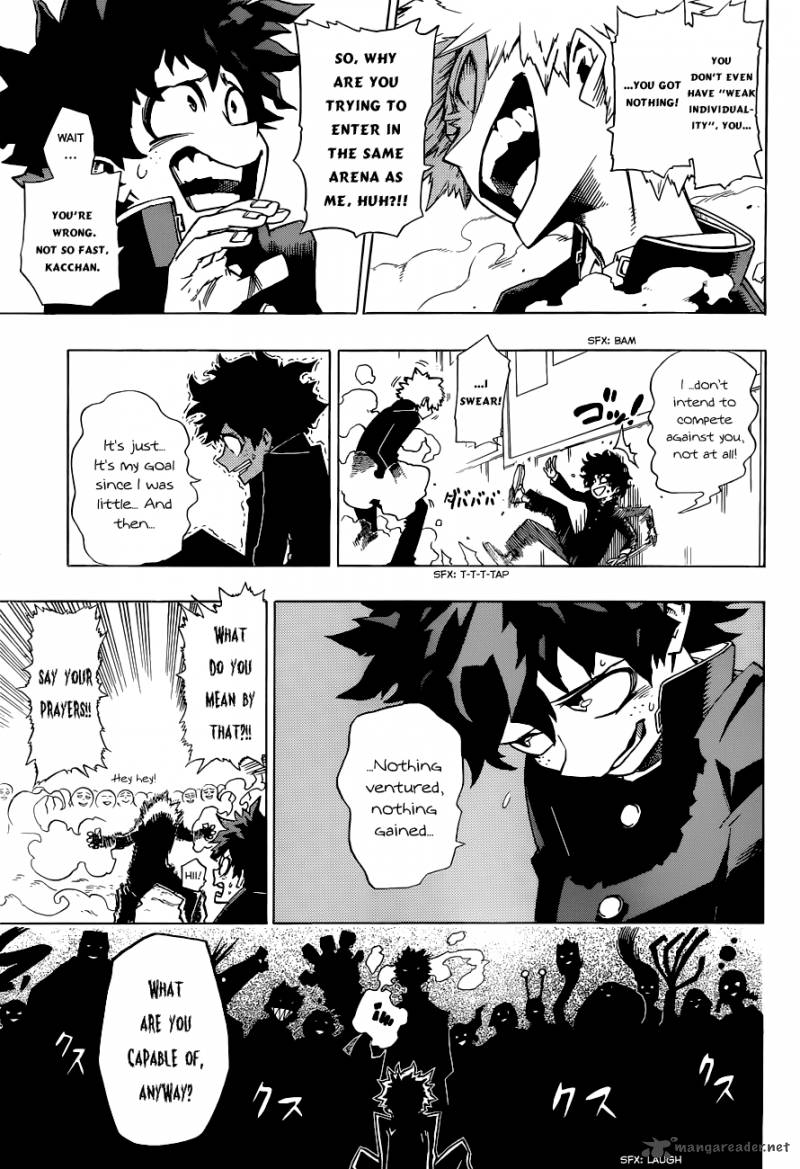 My Hero Academia Chapter 1 Page 13