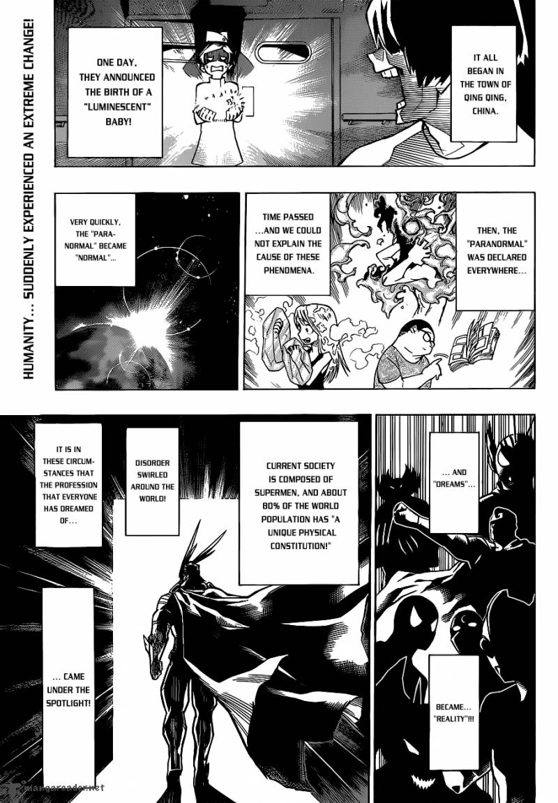 My Hero Academia Chapter 1 Page 5