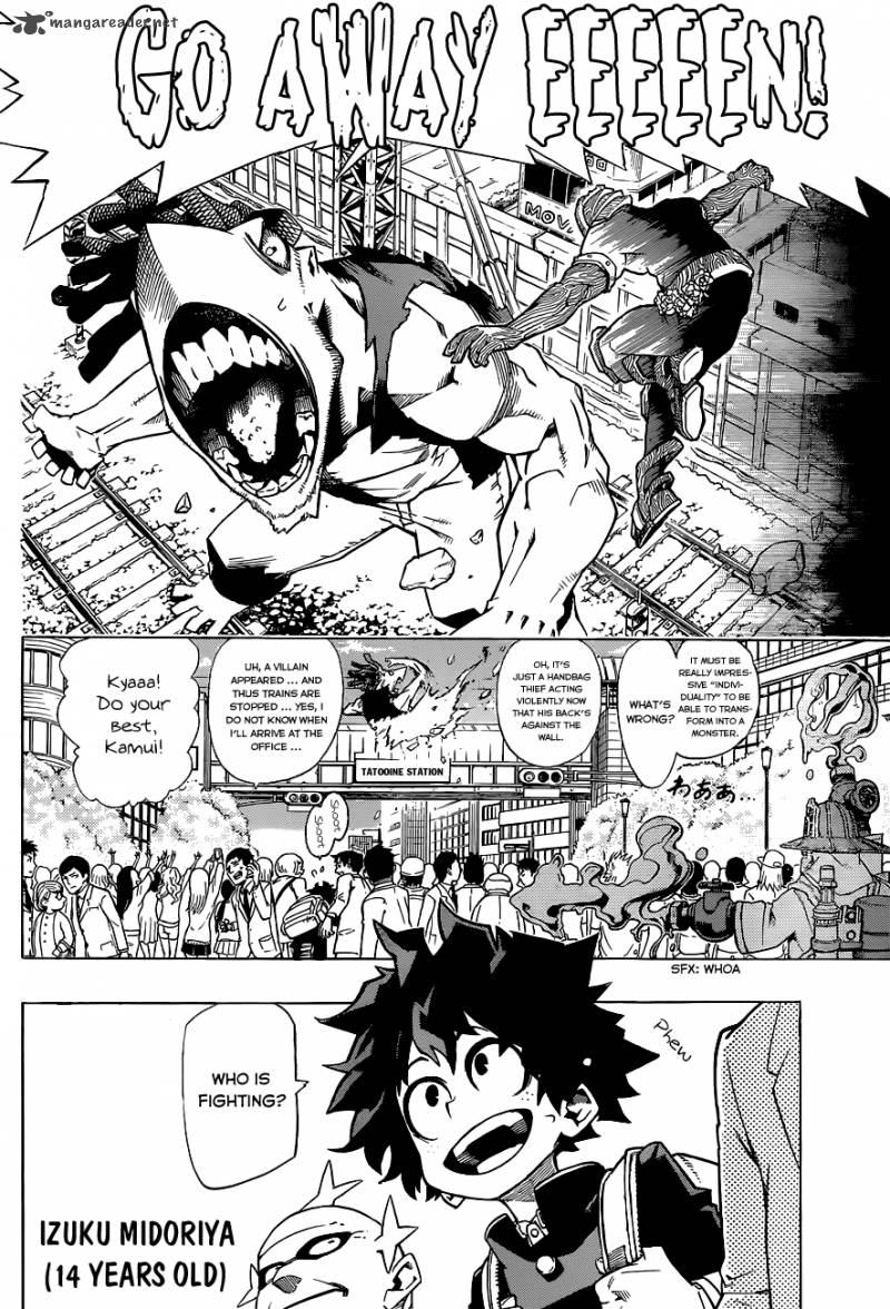 My Hero Academia Chapter 1 Page 6