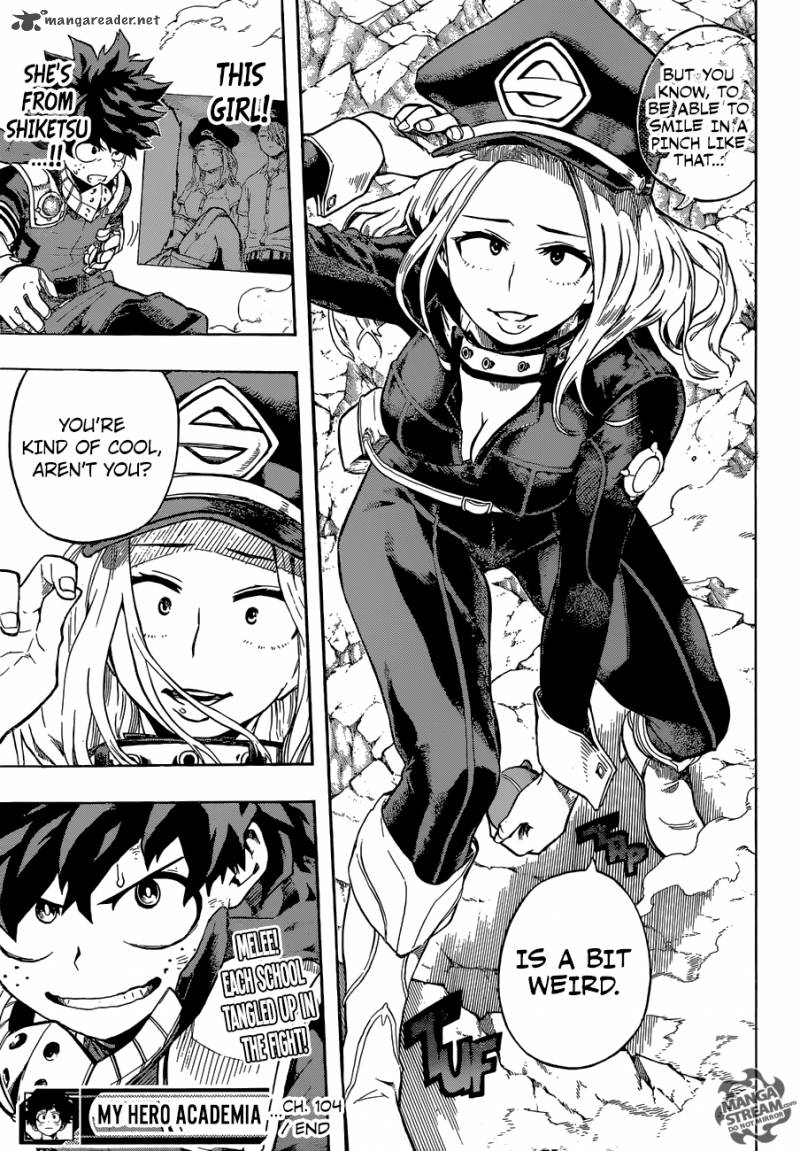 My Hero Academia Chapter 104 Page 19