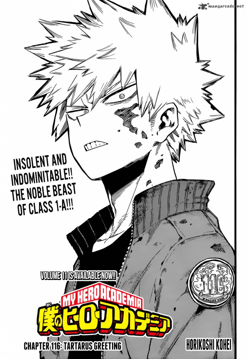 My Hero Academia Chapter 116 Page 1