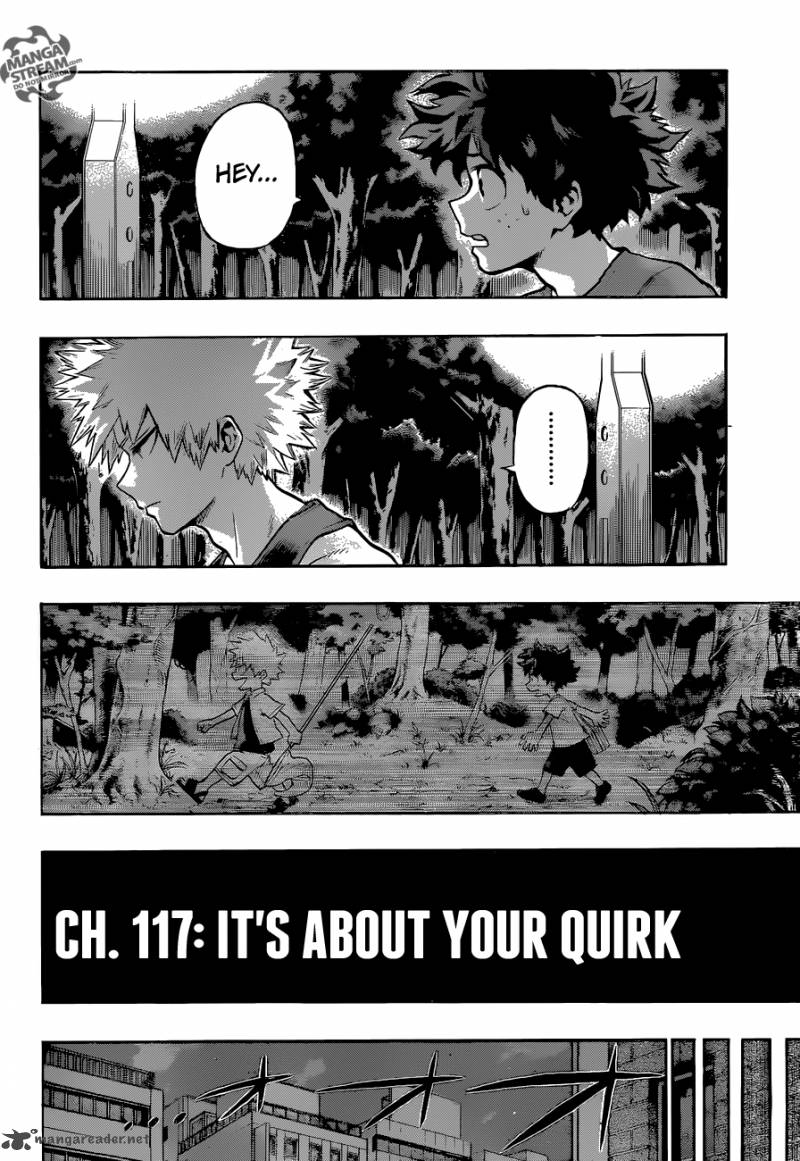 My Hero Academia Chapter 117 Page 2