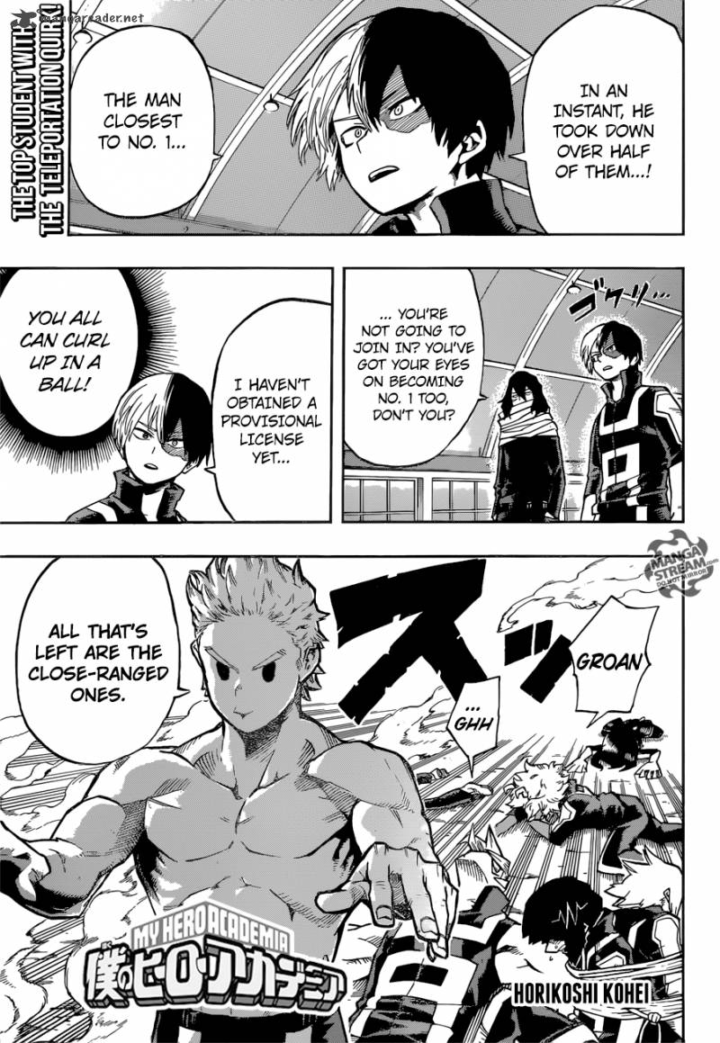 My Hero Academia Chapter 124 Page 1