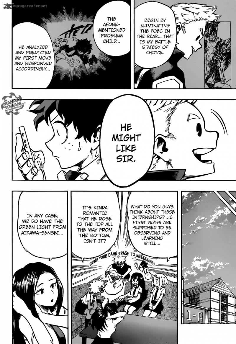 My Hero Academia Chapter 124 Page 14