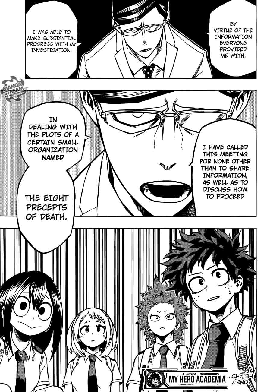 My Hero Academia Chapter 134 Page 20