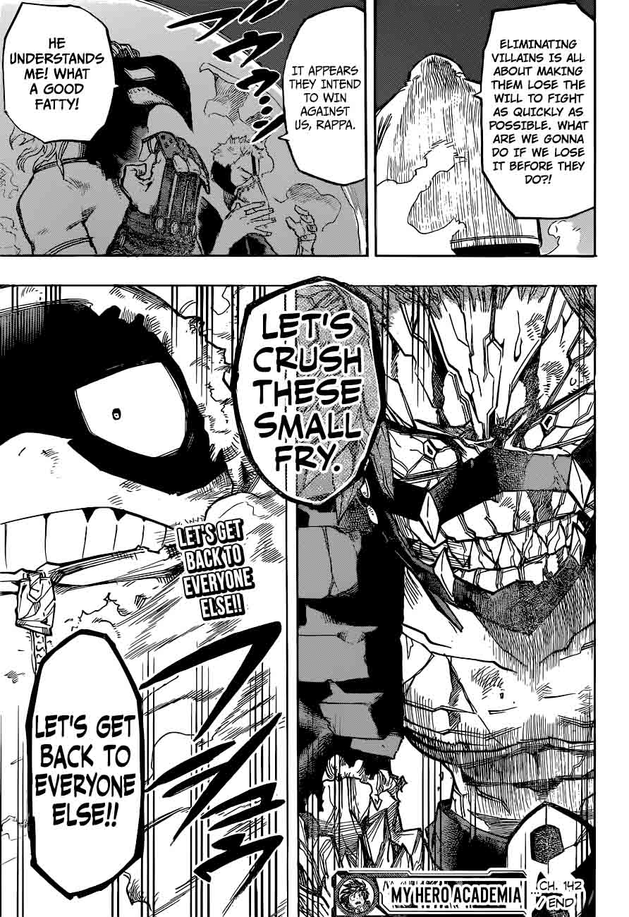 My Hero Academia Chapter 142 Page 20