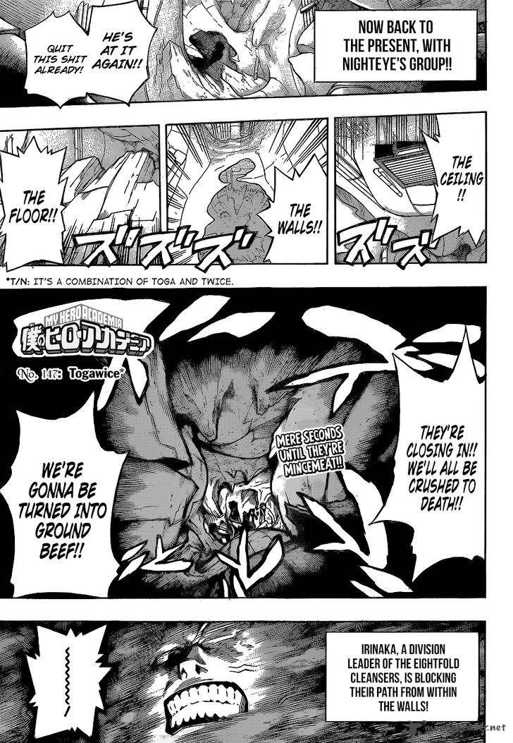 My Hero Academia Chapter 147 Page 4