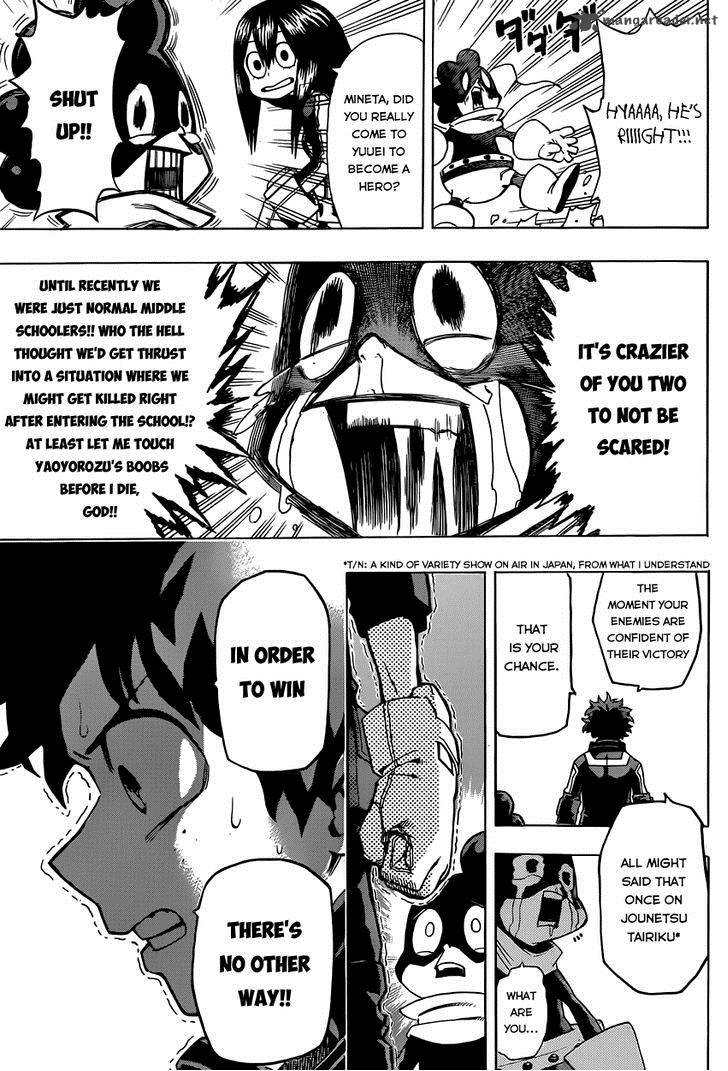 My Hero Academia Chapter 15 Page 15