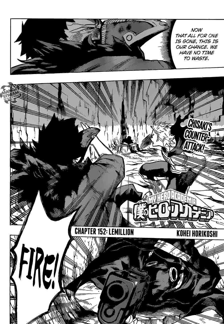 My Hero Academia Chapter 152 Page 2