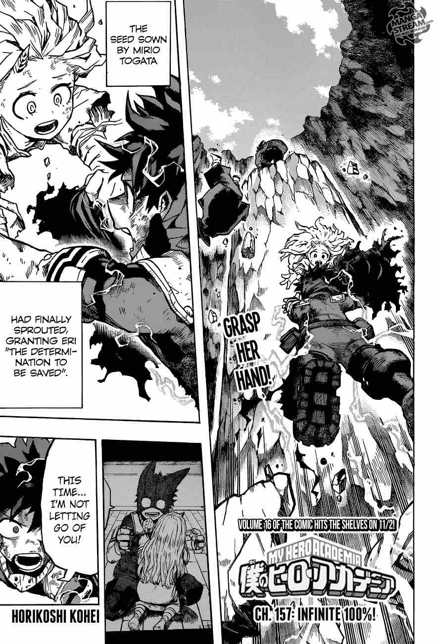 My Hero Academia Chapter 157 Page 1