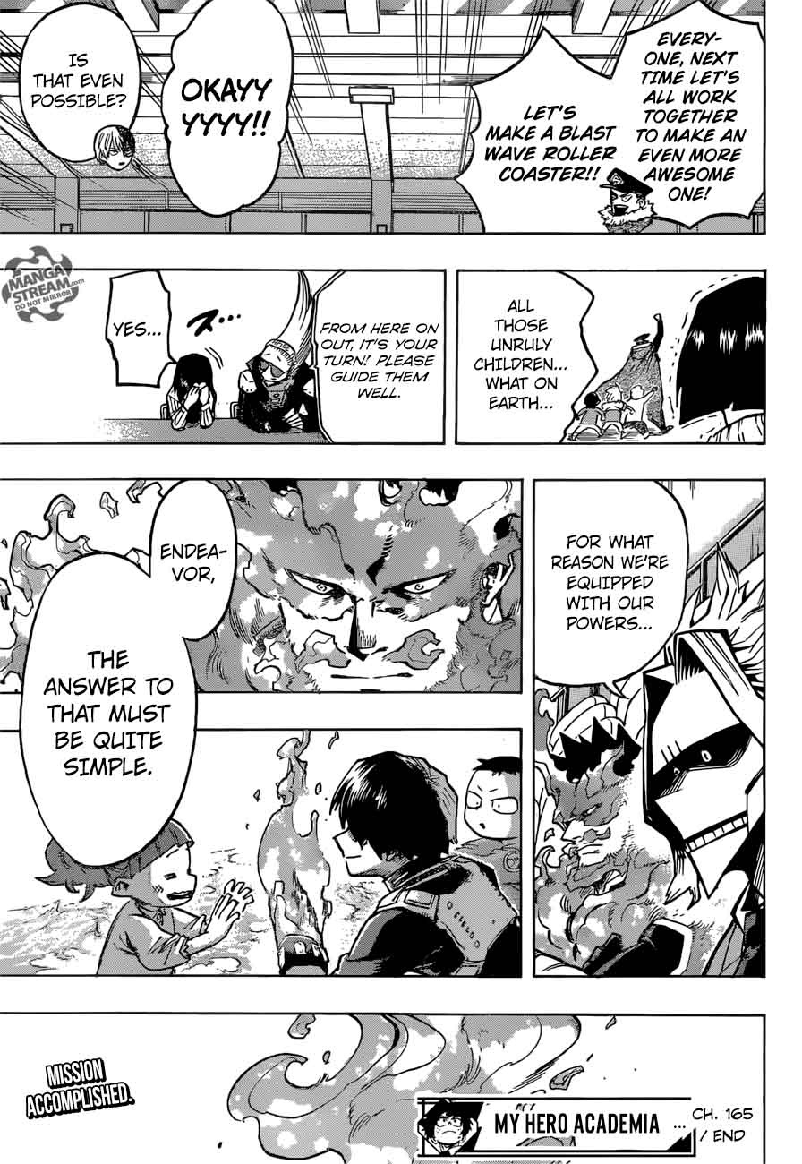 My Hero Academia Chapter 166 Page 16