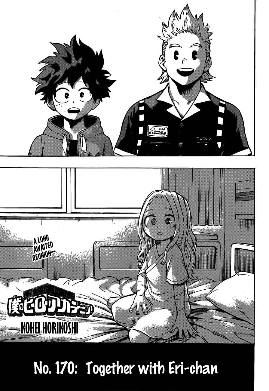 My Hero Academia Chapter 170 Page 1