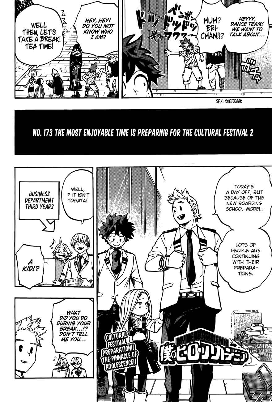 My Hero Academia Chapter 173 Page 4