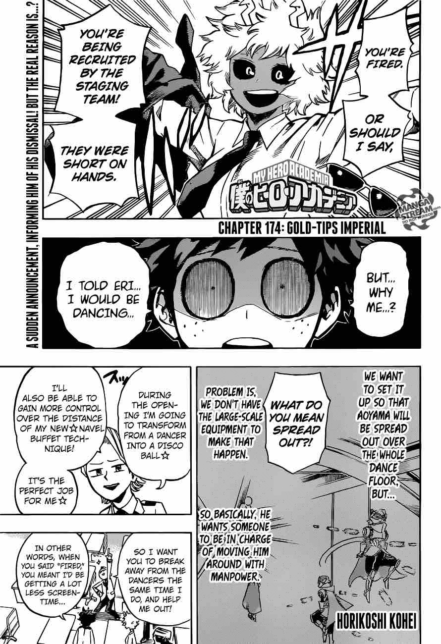 My Hero Academia Chapter 174 Page 1