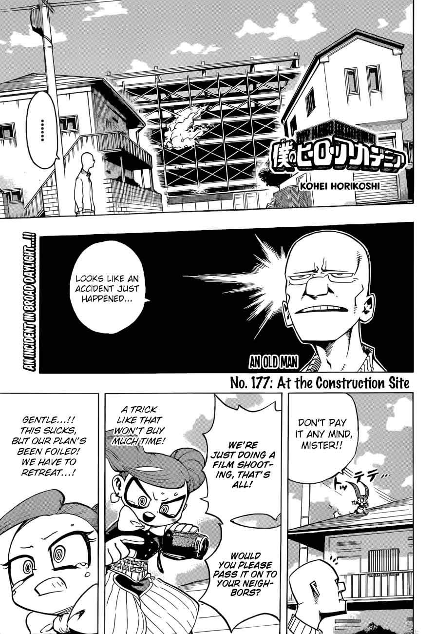 My Hero Academia Chapter 177 Page 1