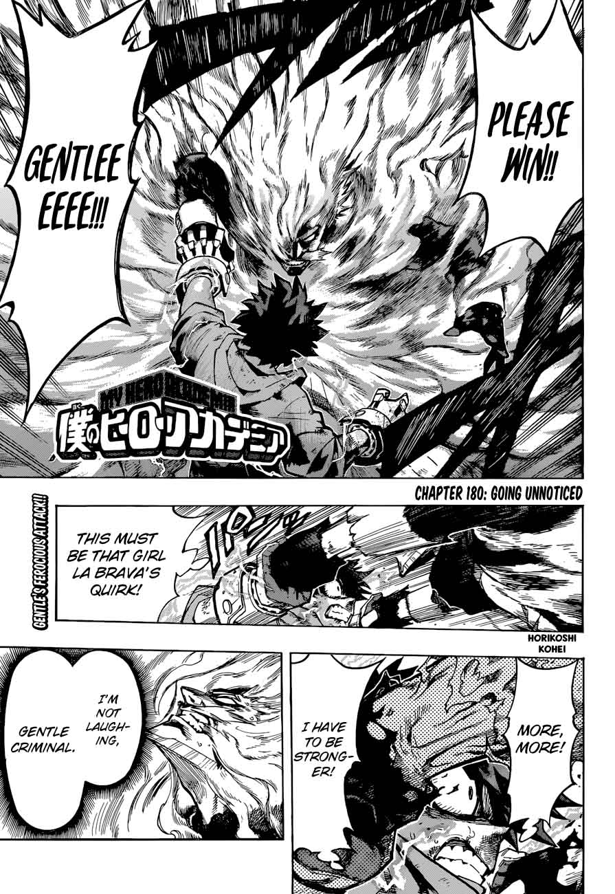 My Hero Academia Chapter 180 Page 1