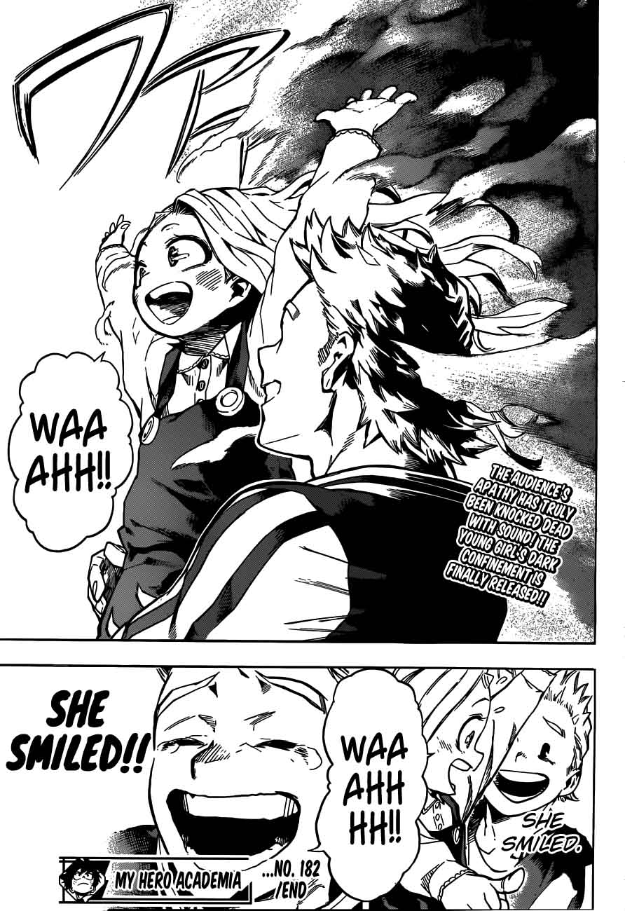 My Hero Academia Chapter 182 Page 16