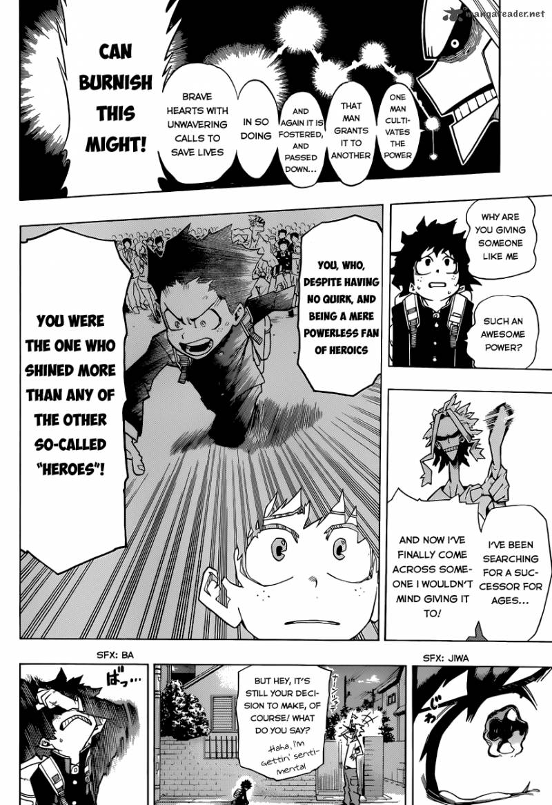 My Hero Academia Chapter 2 Page 10