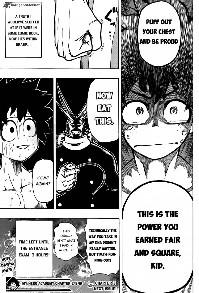 My Hero Academia Chapter 2 Page 27