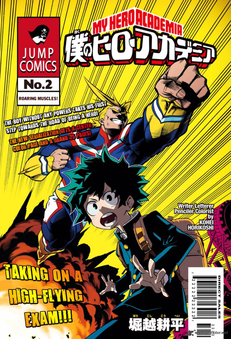 My Hero Academia Chapter 2 Page 3