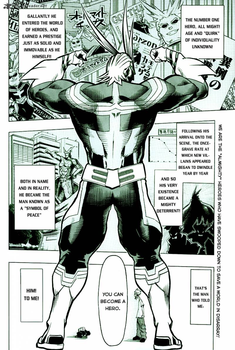 My Hero Academia Chapter 2 Page 4