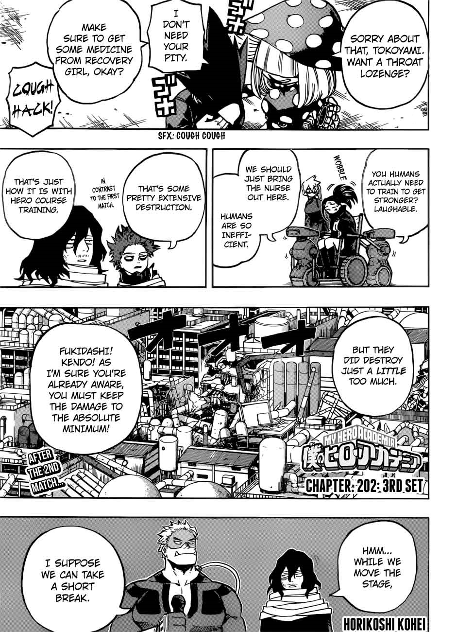 My Hero Academia Chapter 202 Page 1