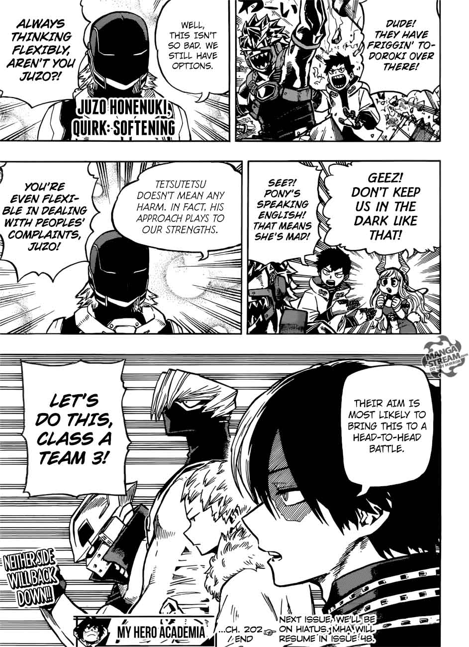 My Hero Academia Chapter 202 Page 11