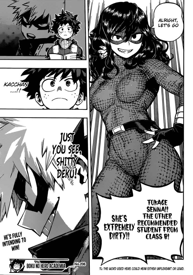 My Hero Academia Chapter 206 Page 15