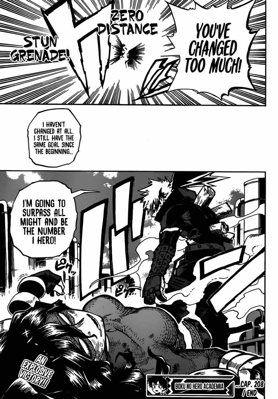 My Hero Academia Chapter 208 Page 12