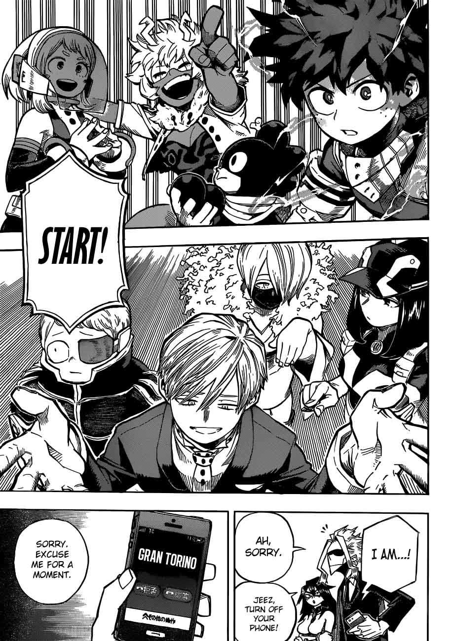 My Hero Academia Chapter 209 Page 13